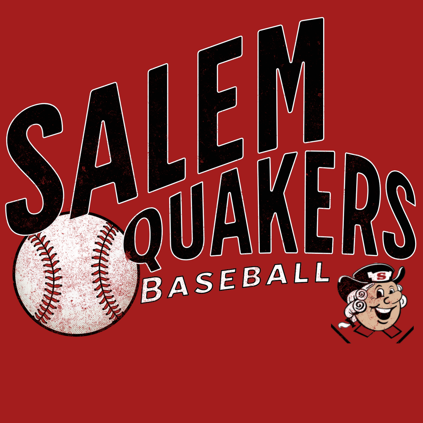 SALEM QUAKERS BASEBALL 64000 Gildan Softstyle® T-Shirt 16