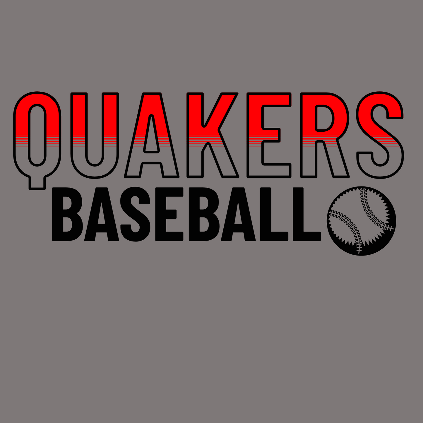 SALEM QUAKERS BASEBALL 64000 Gildan Softstyle® T-Shirt 18