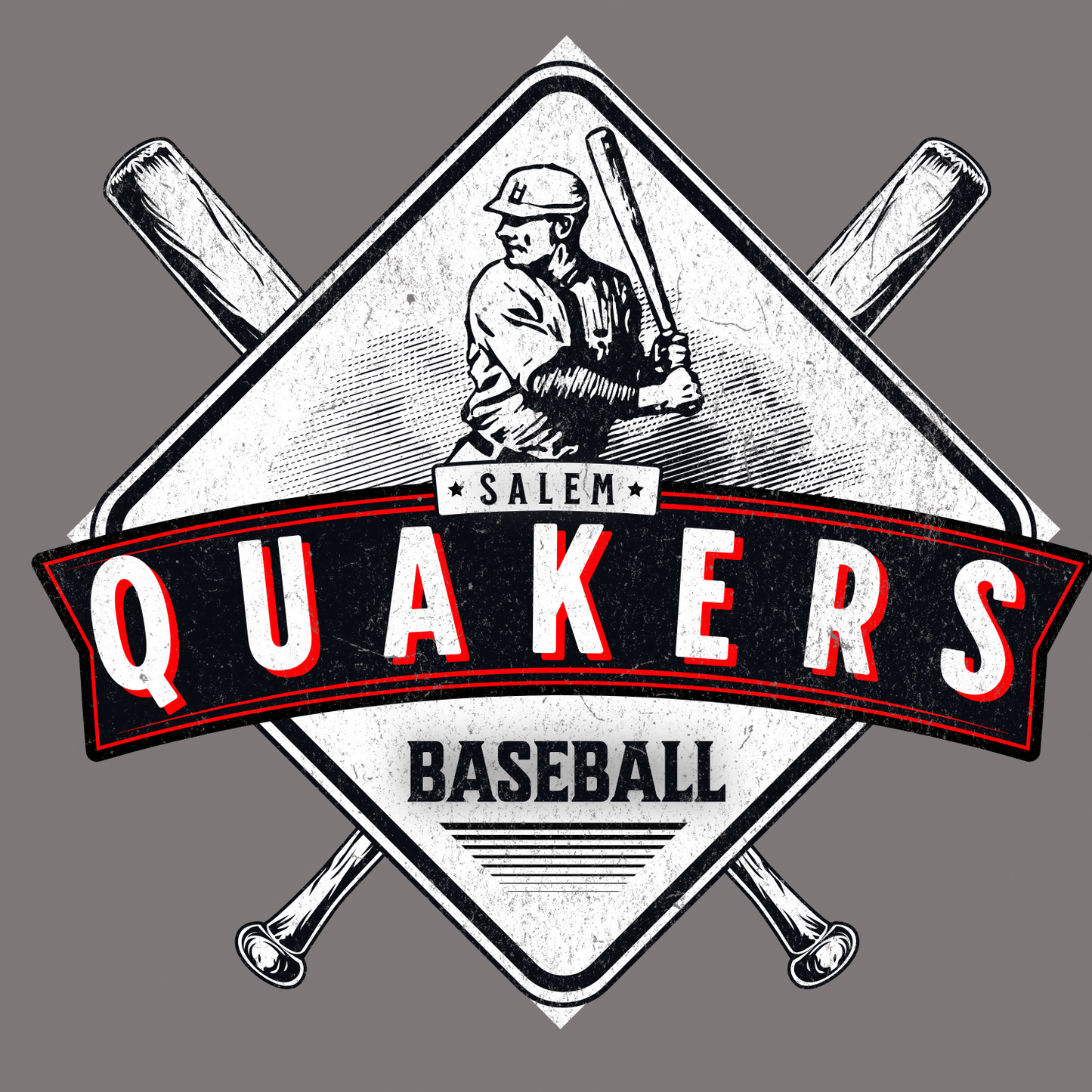 SALEM QUAKERS BASEBALL 64000 Gildan Softstyle® T-Shirt 22