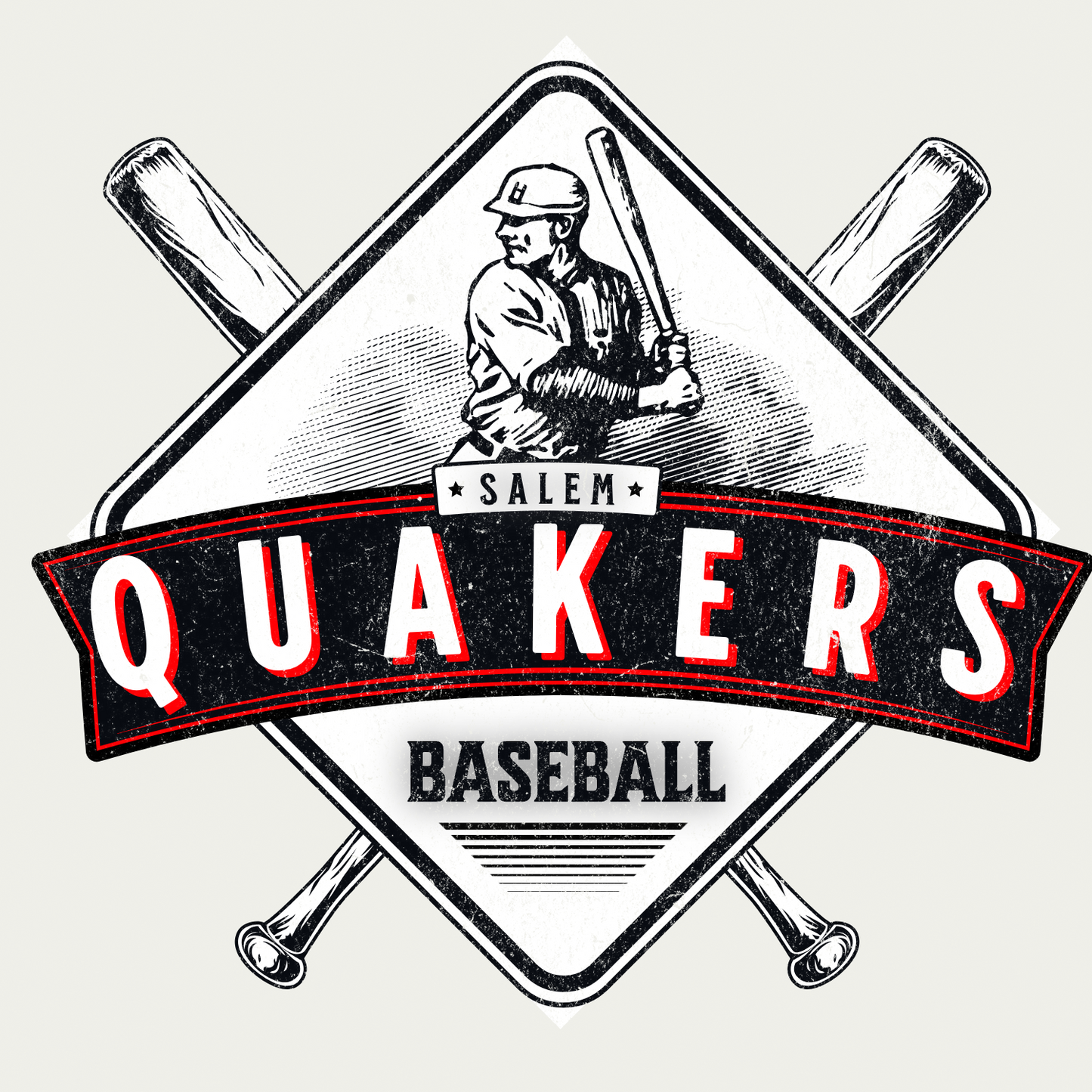 SALEM QUAKERS BASEBALL 64000 Gildan Softstyle® T-Shirt 22
