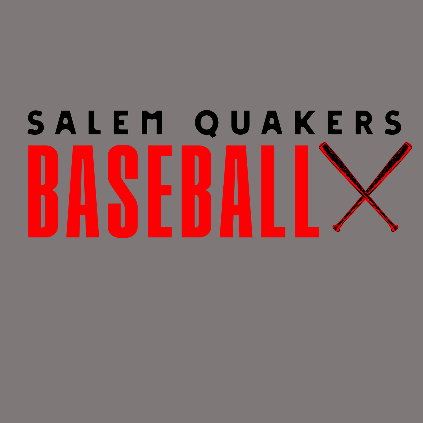 SALEM QUAKERS BASEBALL 64000 Gildan Softstyle® T-Shirt 23