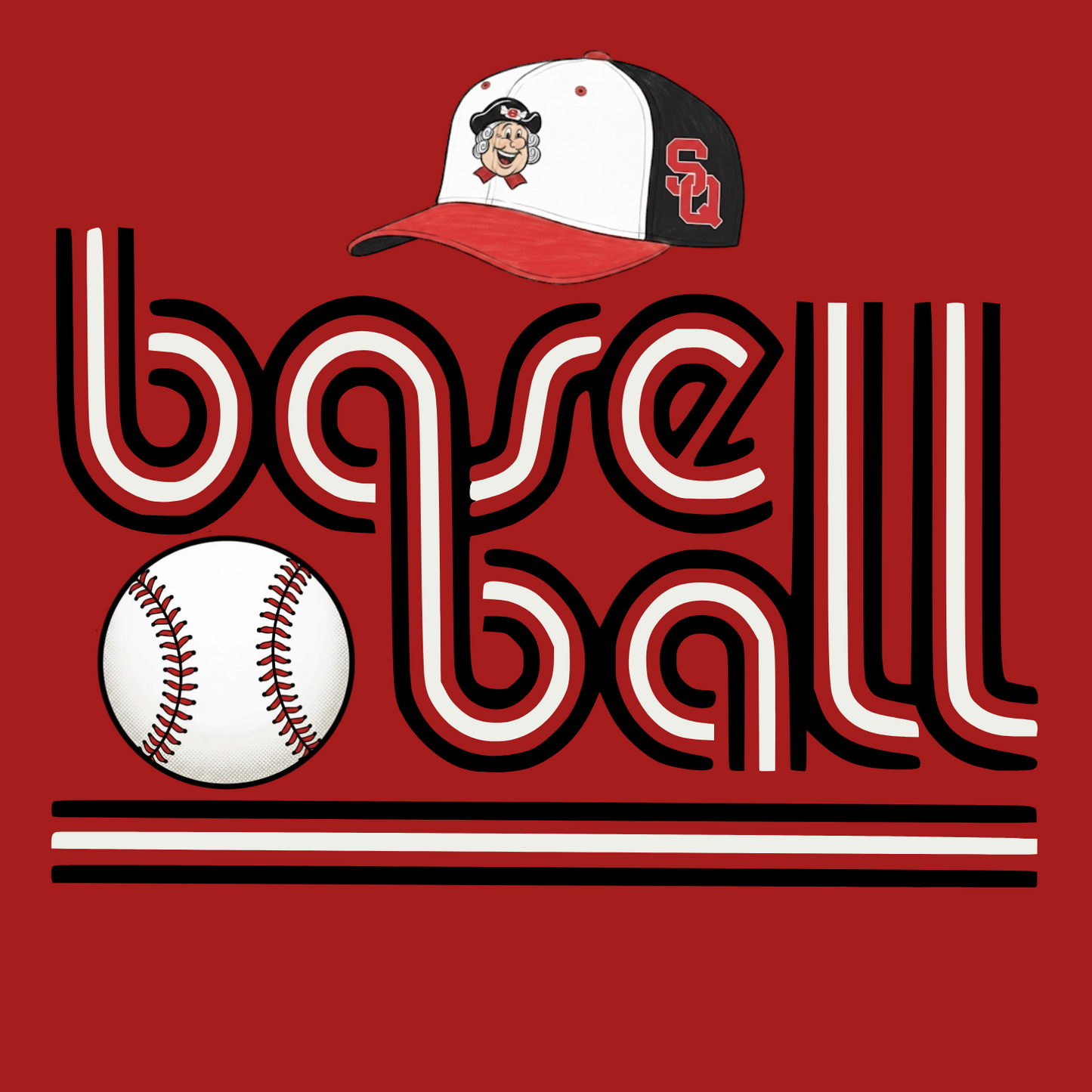 SALEM QUAKERS BASEBALL 64000 Gildan Softstyle® T-Shirt 24