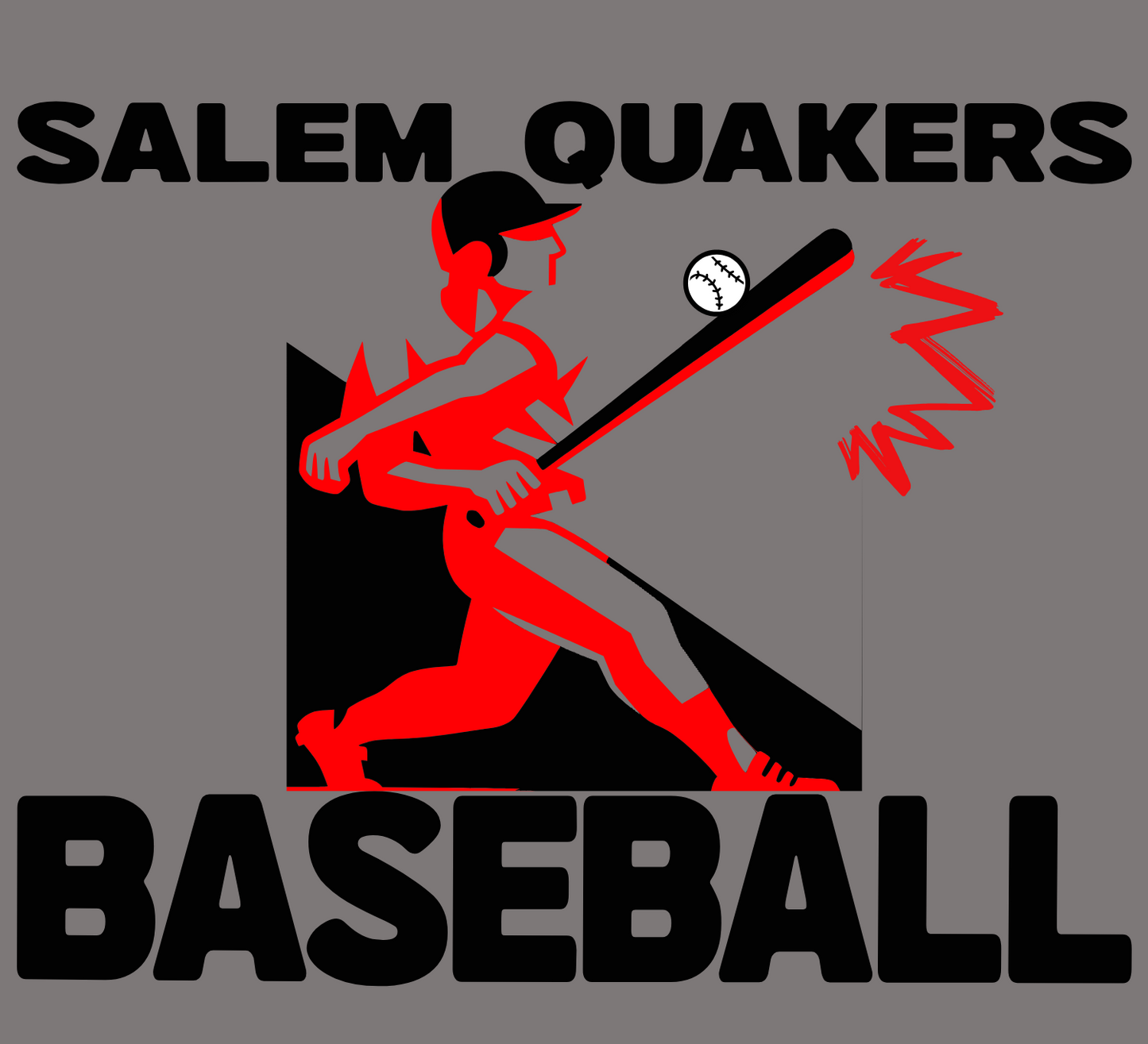 SALEM QUAKERS BASEBALL Gildan Softstyle® Long Sleeve T-Shirt 15