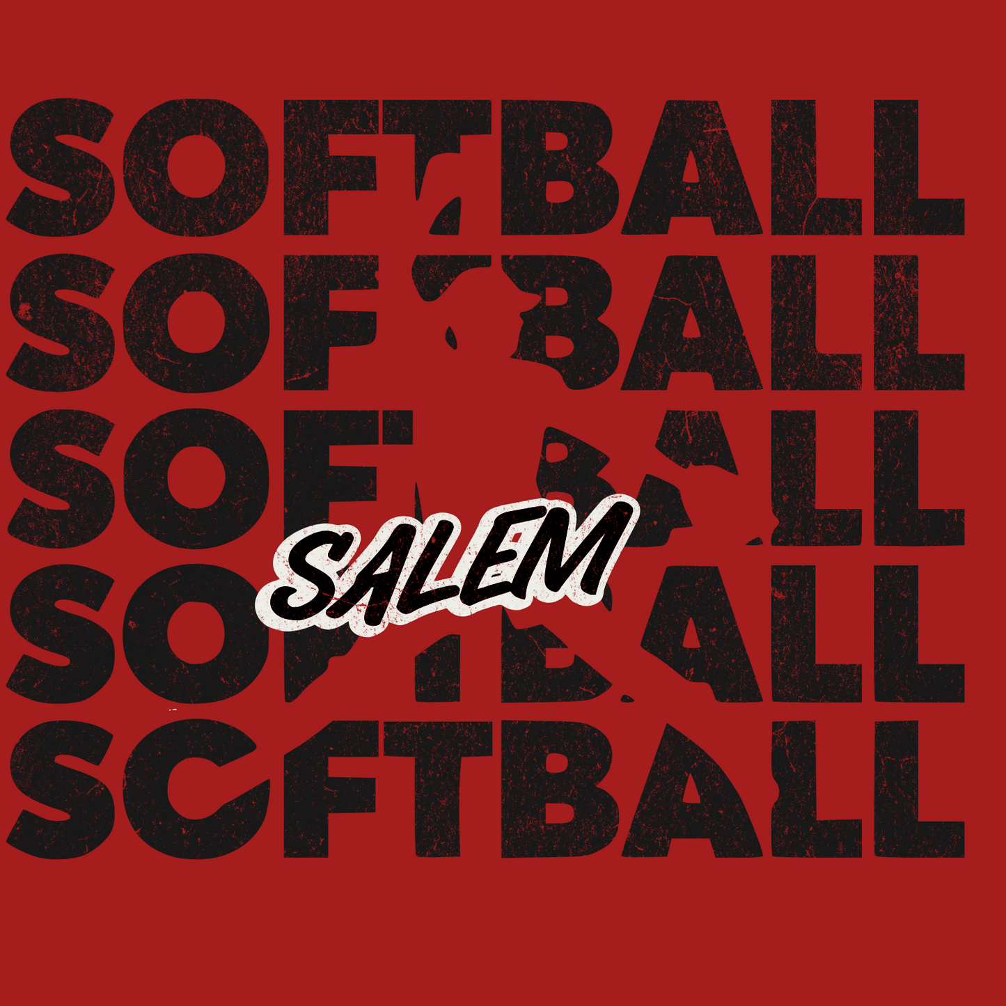 SALEM QUAKERS SOFTBALL Port & Company® Core Fleece Crewneck Sweatshirt 19