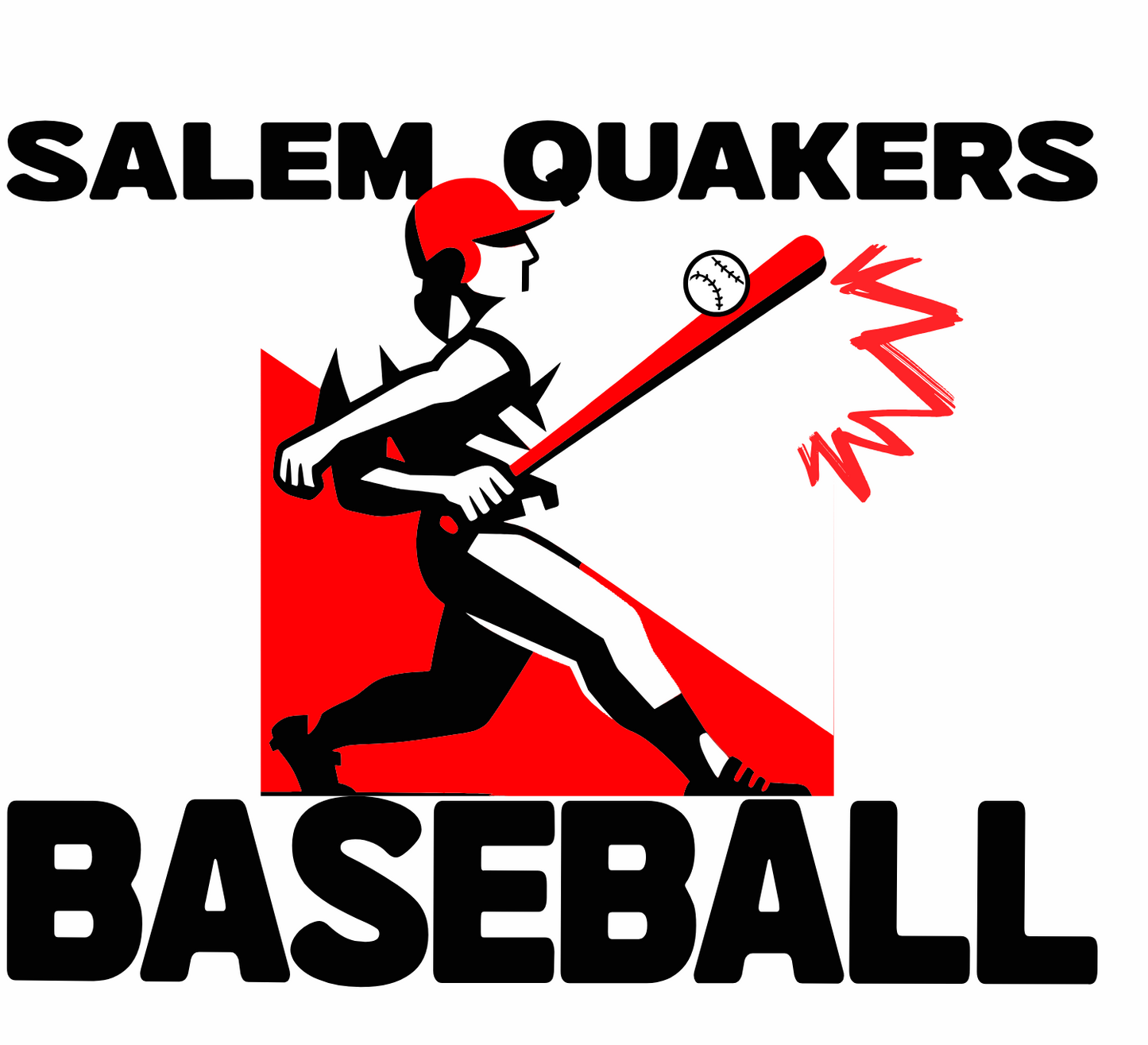 SALEM QUAKERS BASEBALL 64000 Gildan Softstyle® T-Shirt 15