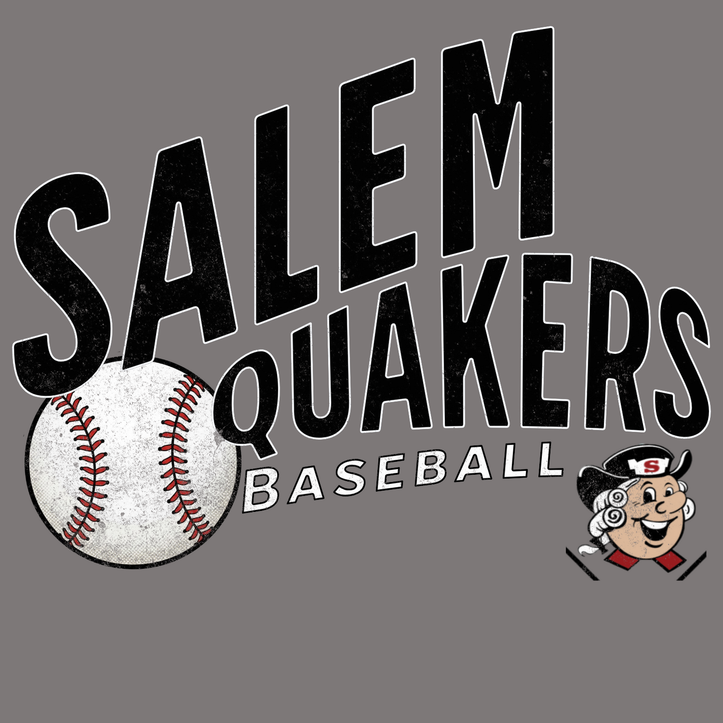 SALEM QUAKERS BASEBALL 64000 Gildan Softstyle® T-Shirt 16