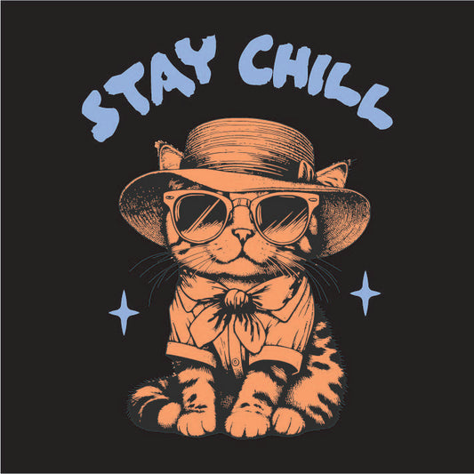 STAY CHILL KITTY 64000 Gildan Softstyle® T-Shirt 2