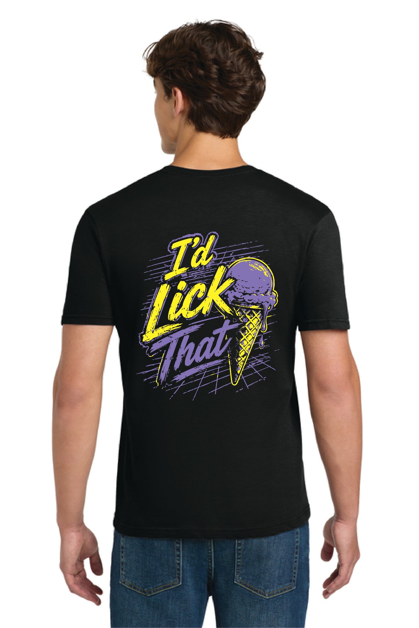 LICK TOTALLY 80'S ICE CREAM SHOPPE 64000 SOFT STYLE TEE 6