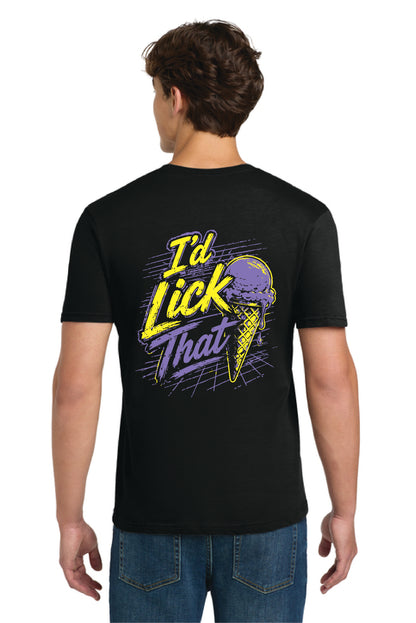 LICK TOTALLY 80'S ICE CREAM SHOPPE 64000 SOFT STYLE TEE 6