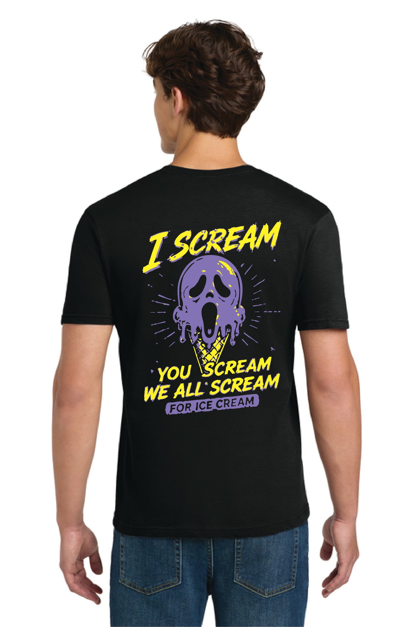 SCREAM TOTALLY 80'S ICE CREAM SHOPPE 64000 SOFT STYLE TEE 4