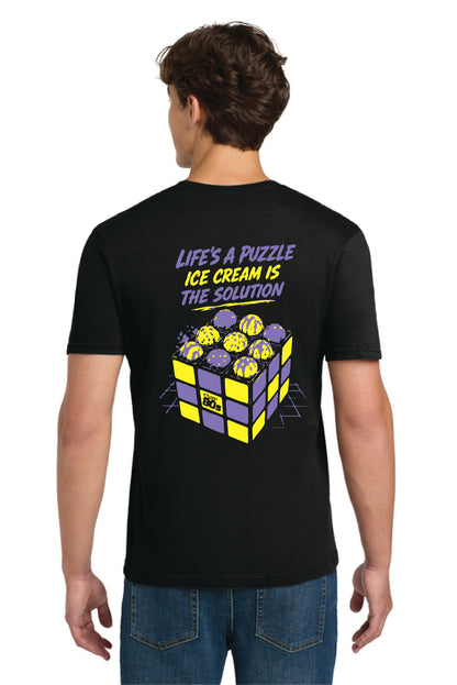 PUZZLE TOTALLY 80'S ICE CREAM SHOPPE 64000 SOFT STYLE TEE 7