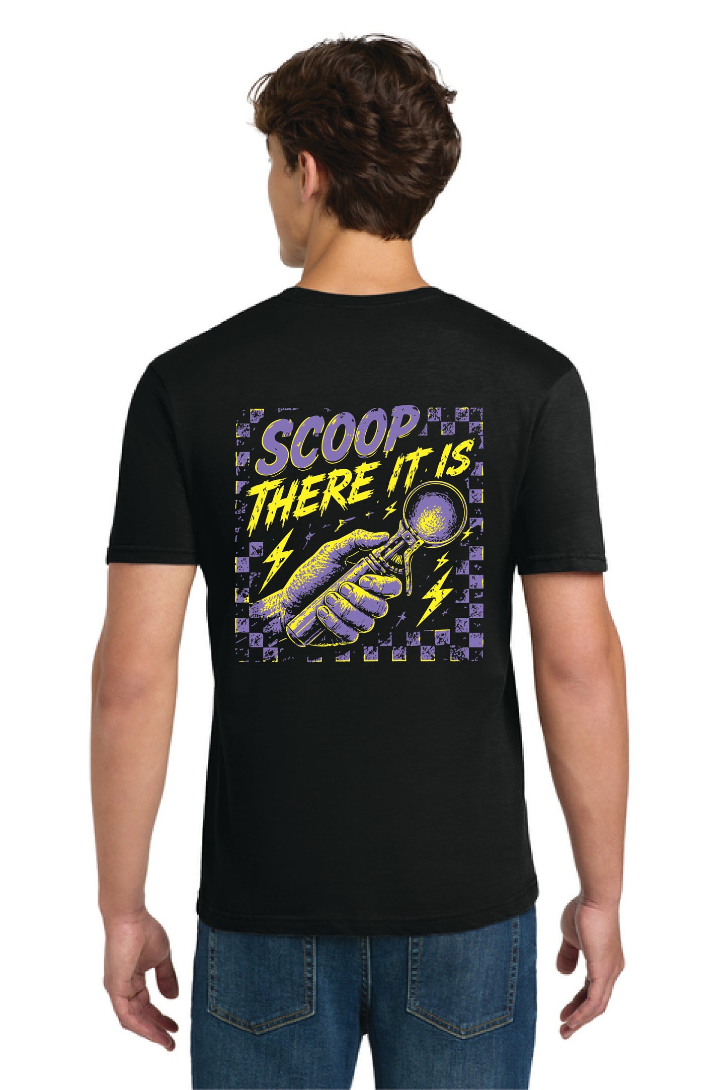 SCOOP TOTALLY 80'S ICE CREAM SHOPPE 64000 SOFT STYLE TEE 3