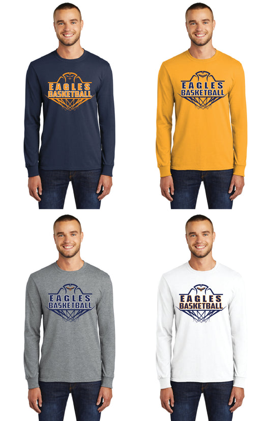 United Eagles Basketball PC55LS Port & Company® Long Sleeve Core Blend Tee 4