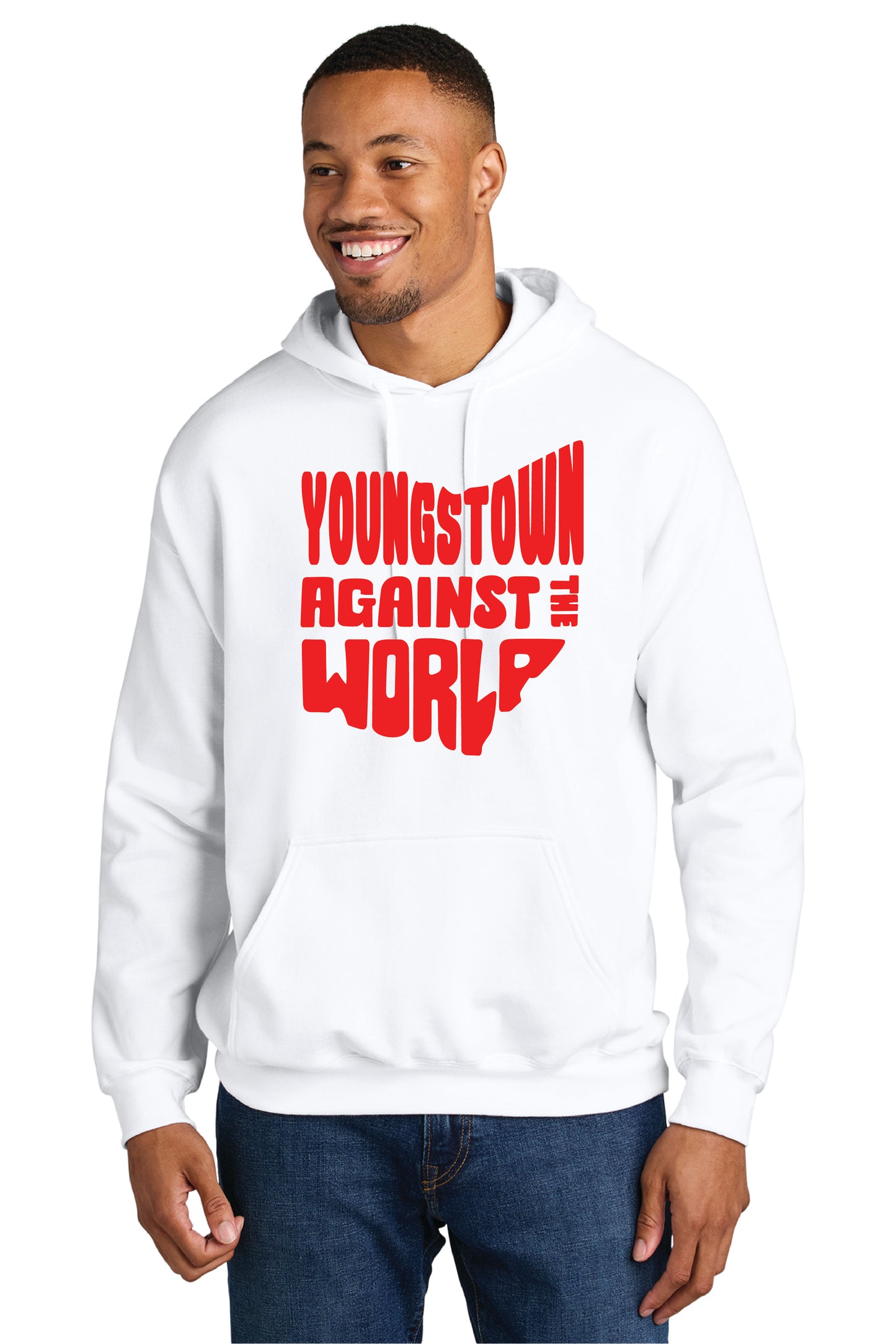 YOUNGSTOWN AGAINST THE WORLD SF500 Gildan® Softstyle® Pullover Hooded Sweatshirt 3