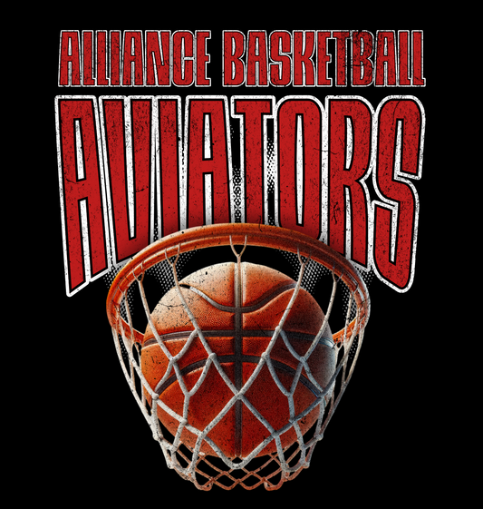 ALLIANCE AVIATORS Basketball PC55 Port & Company® Core Blend Tee 1
