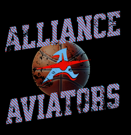 ALLIANCE AVIATORS Basketball PC55 Port & Company® Core Blend Tee 4