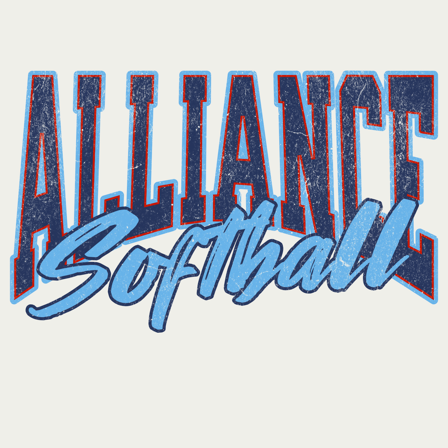 ALLIANCE SOFTBALL PC78 Port & Company® Core Fleece Crewneck Sweatshirt 7