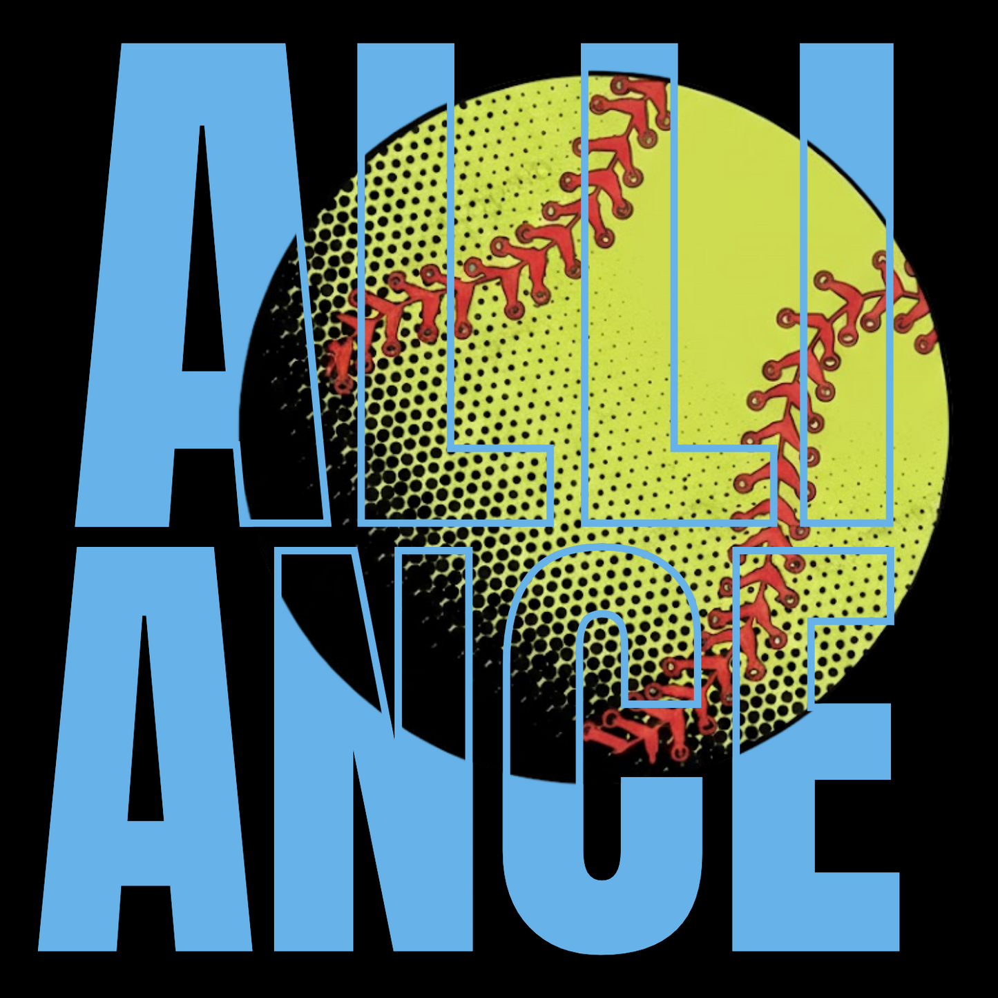 ALLIANCE SOFTBALL PC78 Port & Company® Core Fleece Crewneck Sweatshirt 1