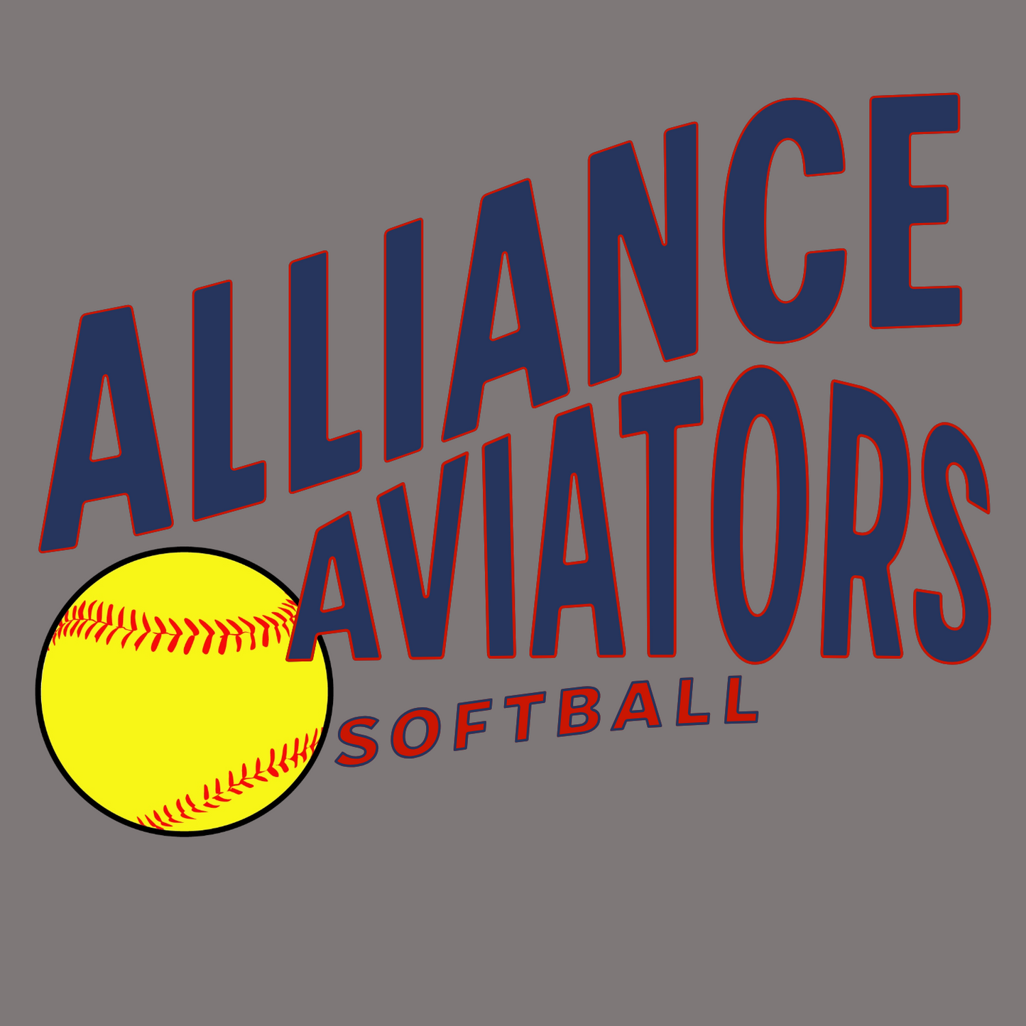 ALLIANCE SOFTBALL PC55LS Port & Company® Long Sleeve Core Blend Tee 12
