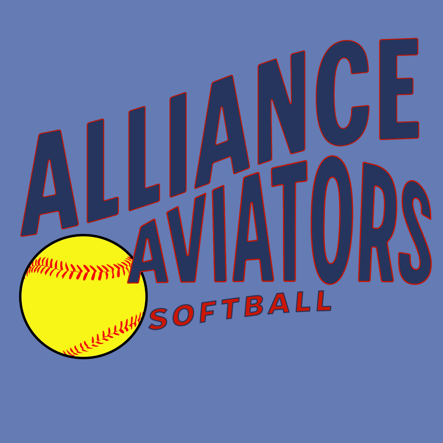 ALLIANCE SOFTBALL PC78 Port & Company® Core Fleece Crewneck Sweatshirt 12