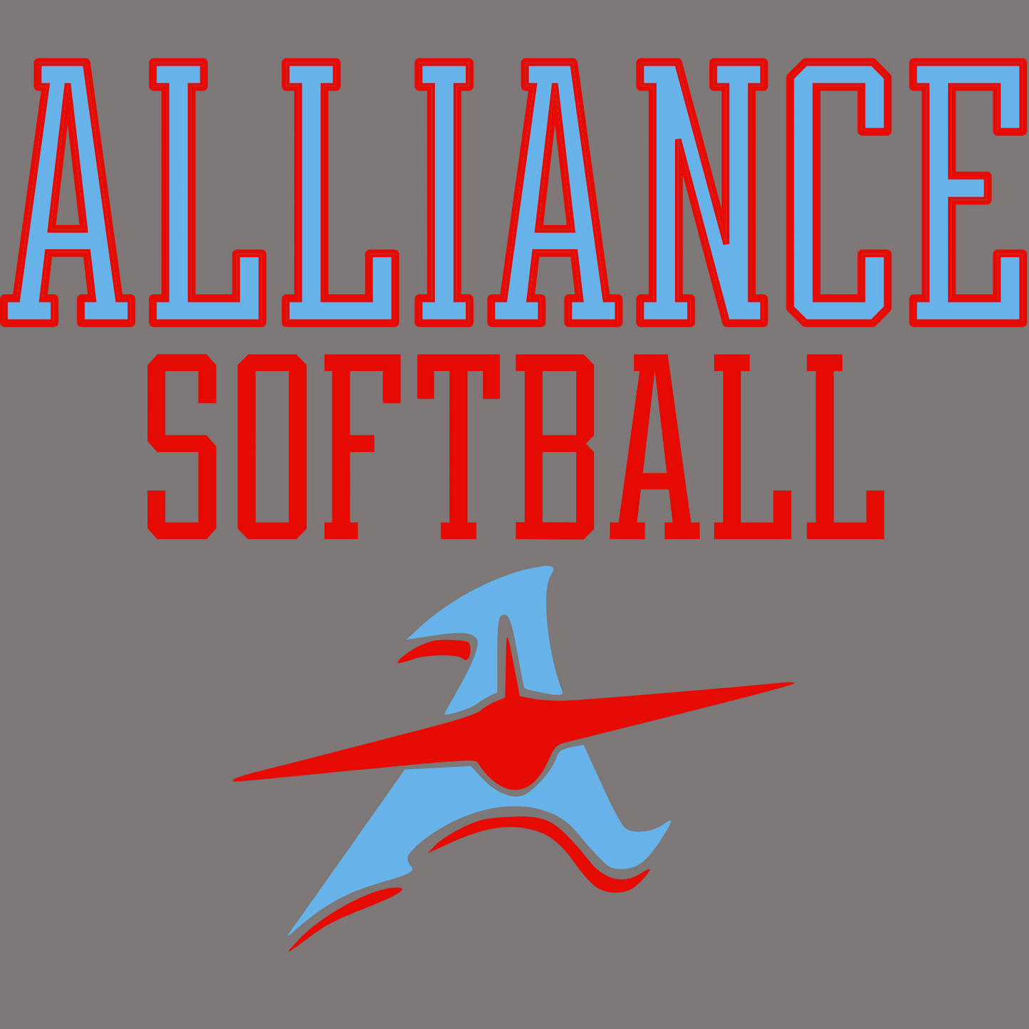 ALLIANCE SOFTBALL PC78 Port & Company® Core Fleece Crewneck Sweatshirt 2