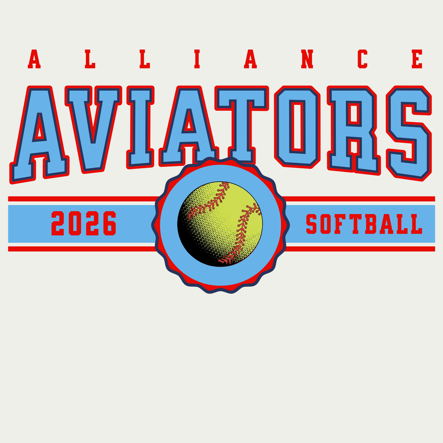 ALLIANCE SOFTBALL PC78 Port & Company® Core Fleece Crewneck Sweatshirt 18