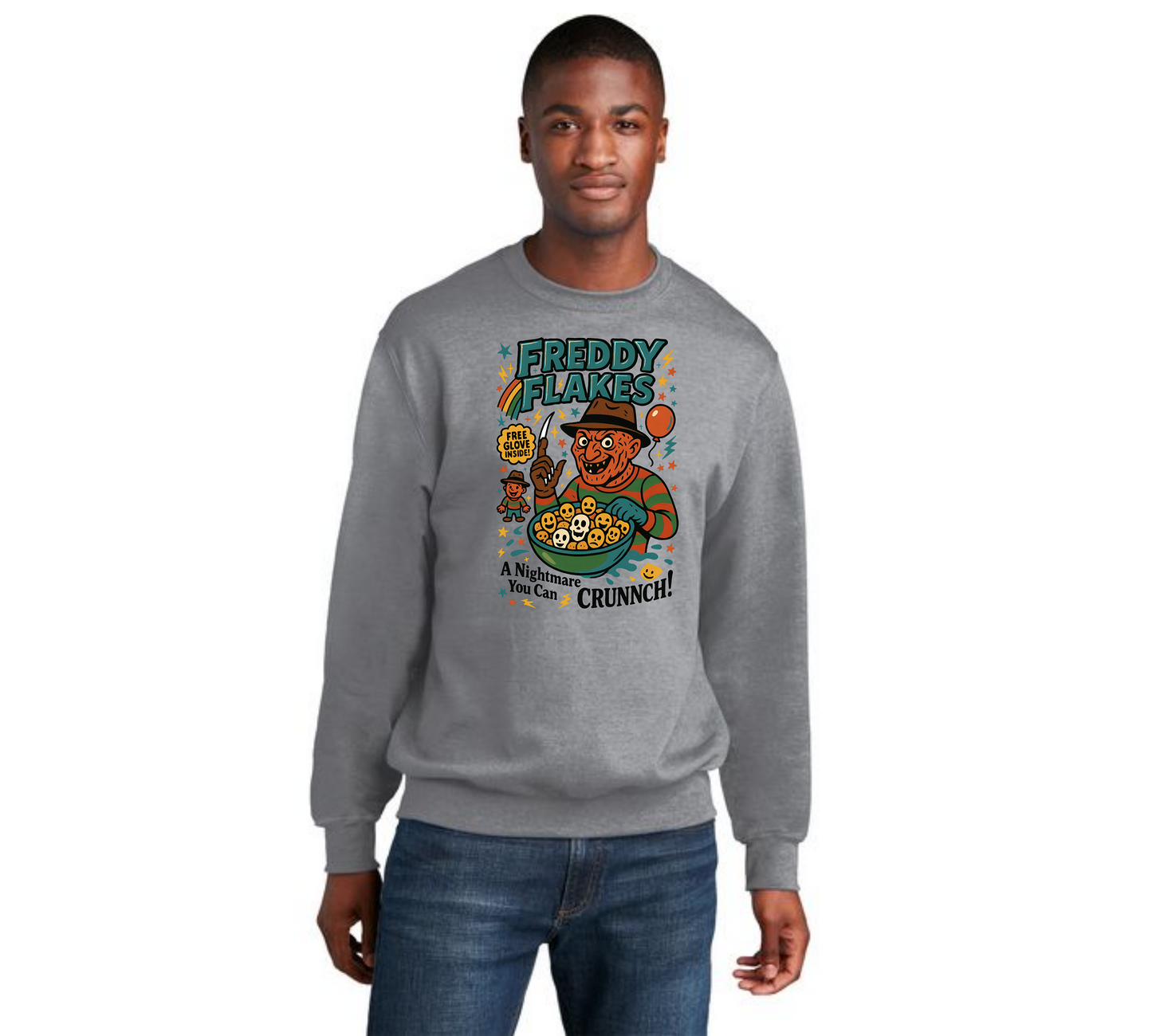 HALLOWEEN WINI WANDS Port & Company® Core Fleece Crewneck Sweatshirt HW-2