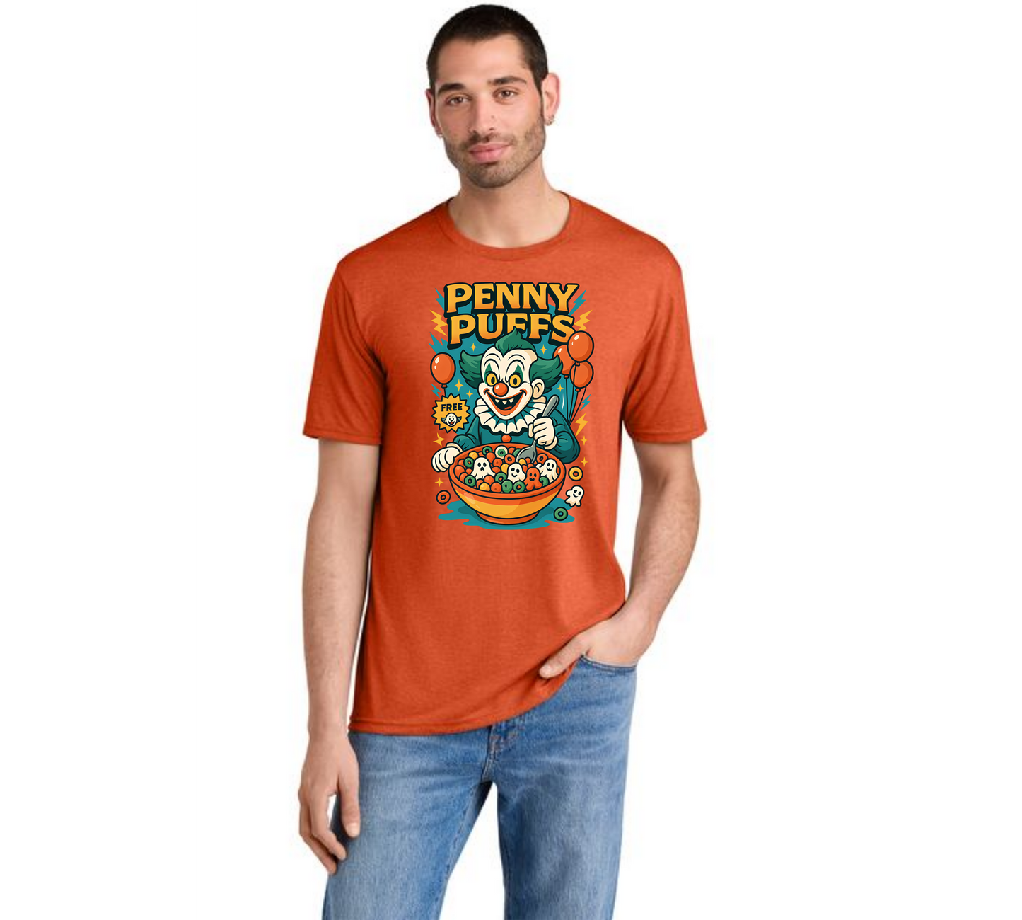 HALLOWEEN PENNY PUFFS DM130 District ® Perfect Tri Tee HW-4