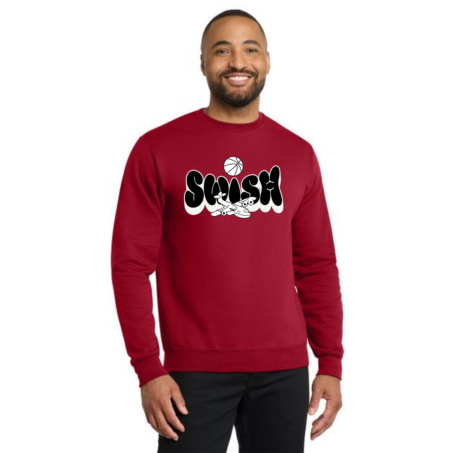 Columbiana Clippers Basketball PC78 Port & Company® Core Fleece Crewneck Sweatshirt 5