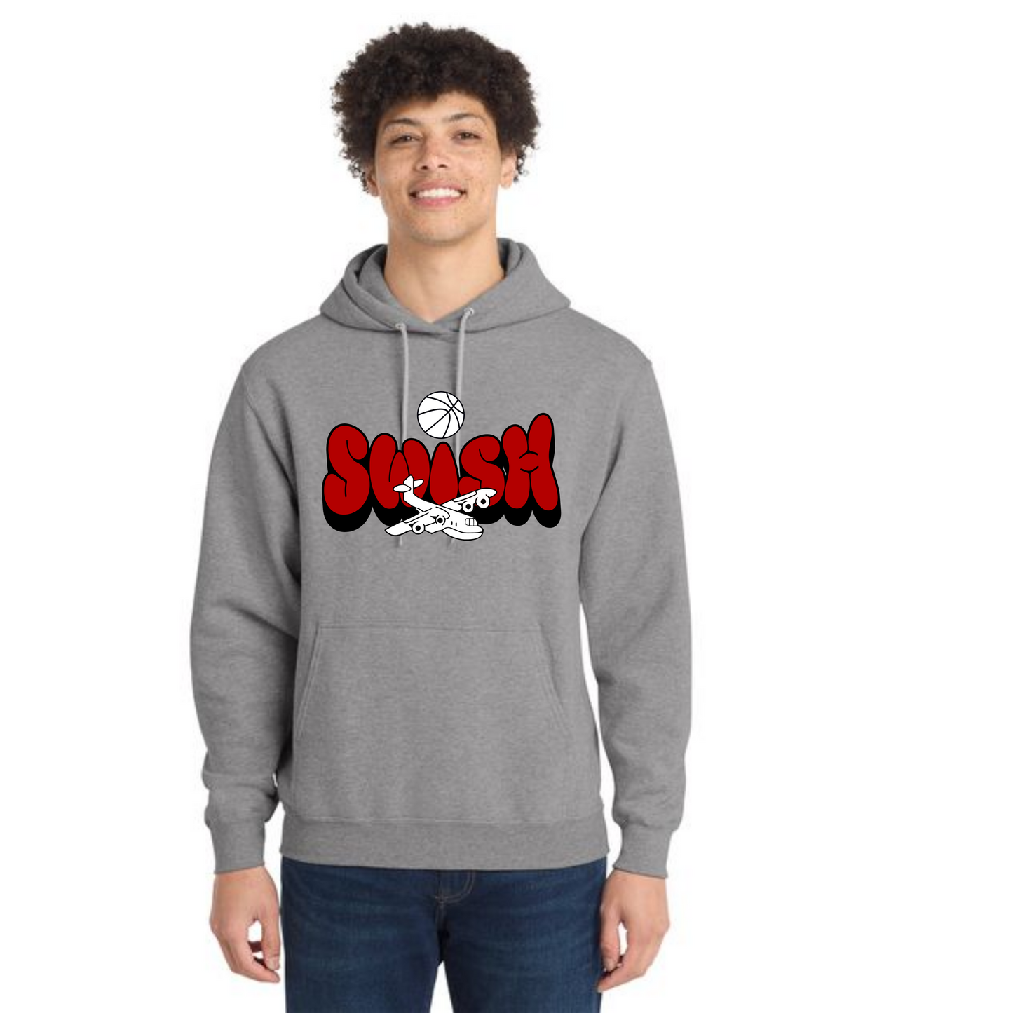 Columbiana Clippers Basketball PC78H Port & Company® Core Fleece Pullover Hooded Sweatshirt 5