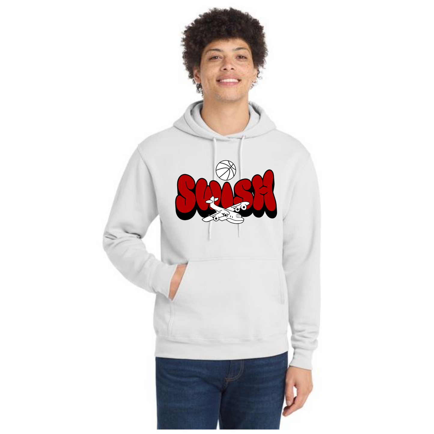 Columbiana Clippers Basketball PC78H Port & Company® Core Fleece Pullover Hooded Sweatshirt 5