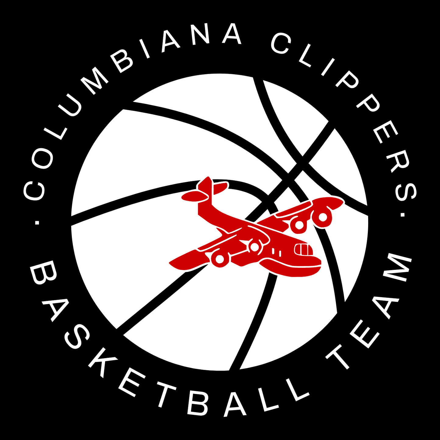Columbiana Clippers Basketball PC78H Port & Company® Core Fleece Pullover Hooded Sweatshirt 6