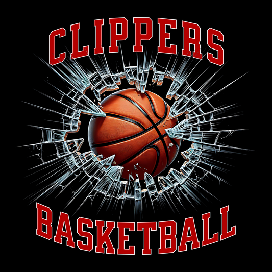 Columbiana Clippers Basketball PC55 Port & Company® Core Blend Tee 7