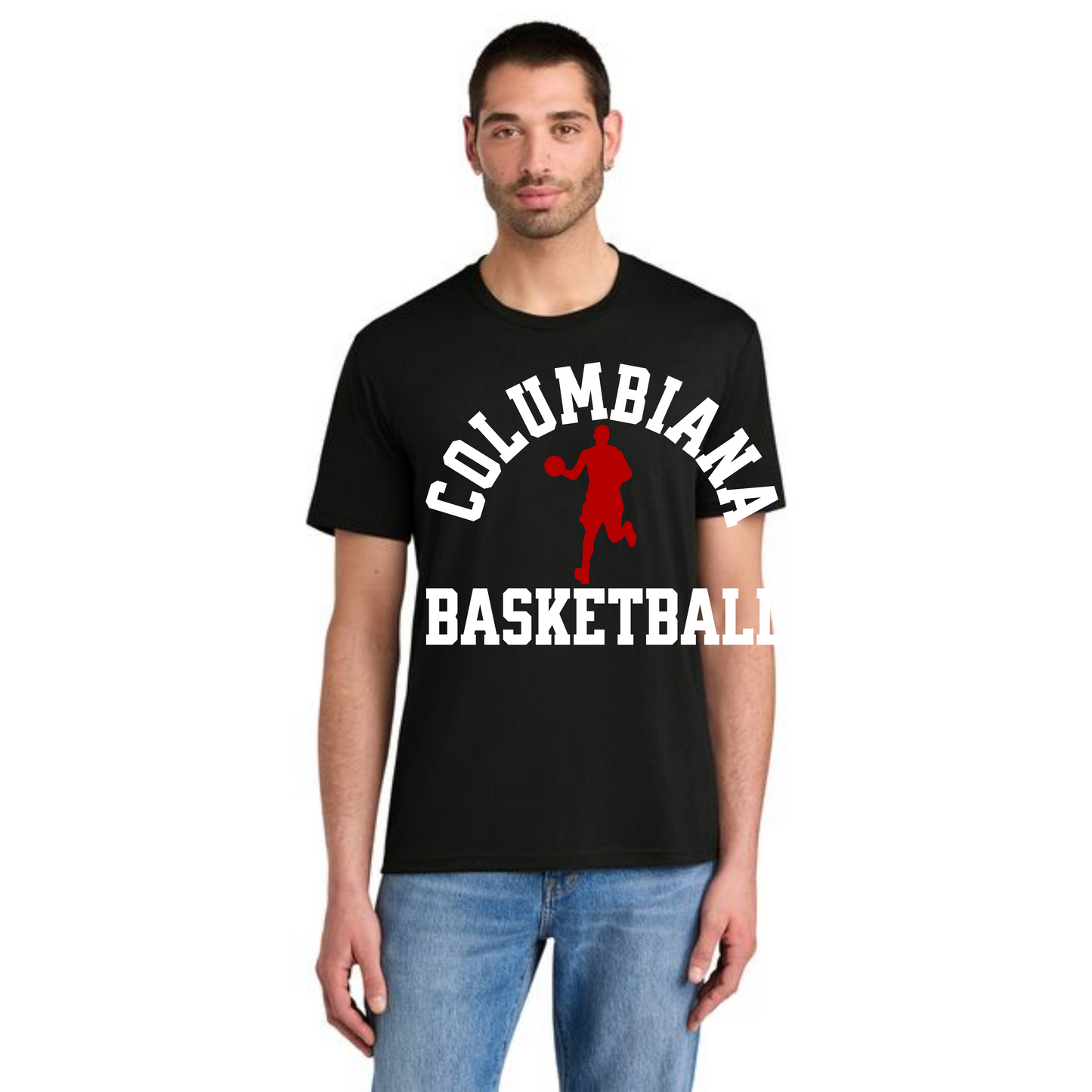 Columbiana Clippers Basketball PC55 Port & Company® Core Blend Tee 10