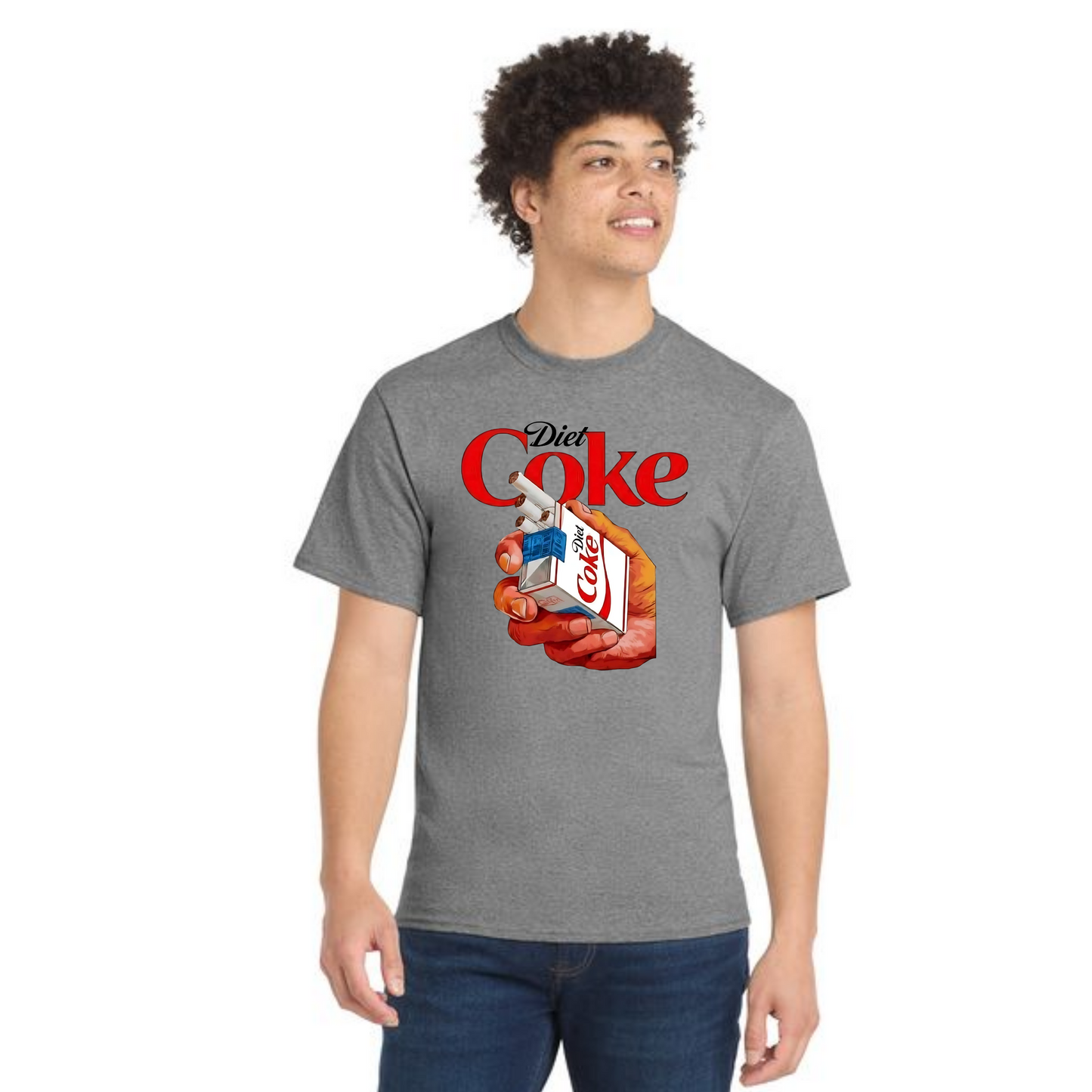 DIET COKE CIG PC55 Port & Company® Core Blend Tee 1