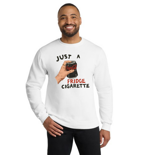 DIET COKE CIG PC78 Port & Company® Core Fleece Crewneck Sweatshirt 2