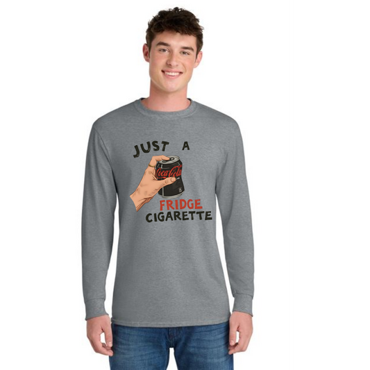 DIET COKE CIG PC55LS Port & Company® Long Sleeve Core Blend Tee 2