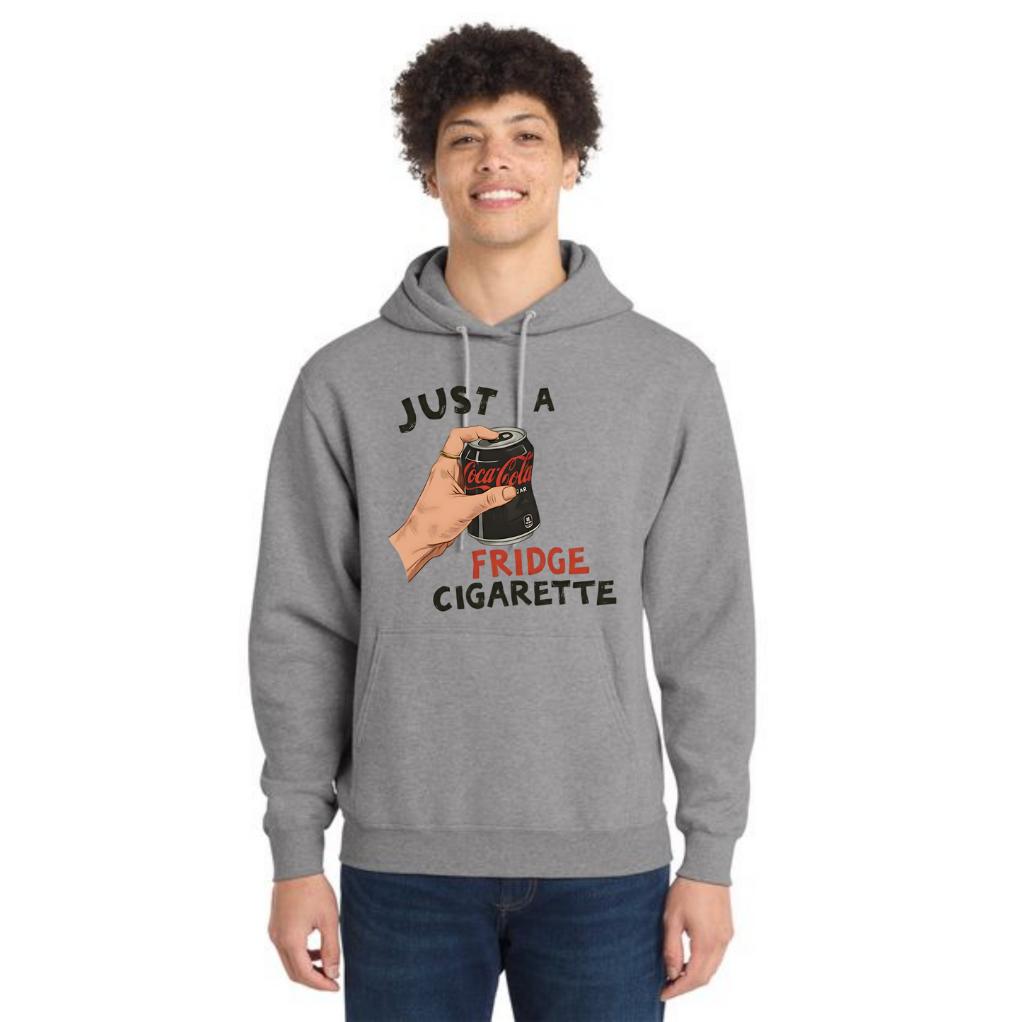 DIET COKE CIG PC78H Port & Company® Core Fleece Pullover Hooded Sweatshirt 2