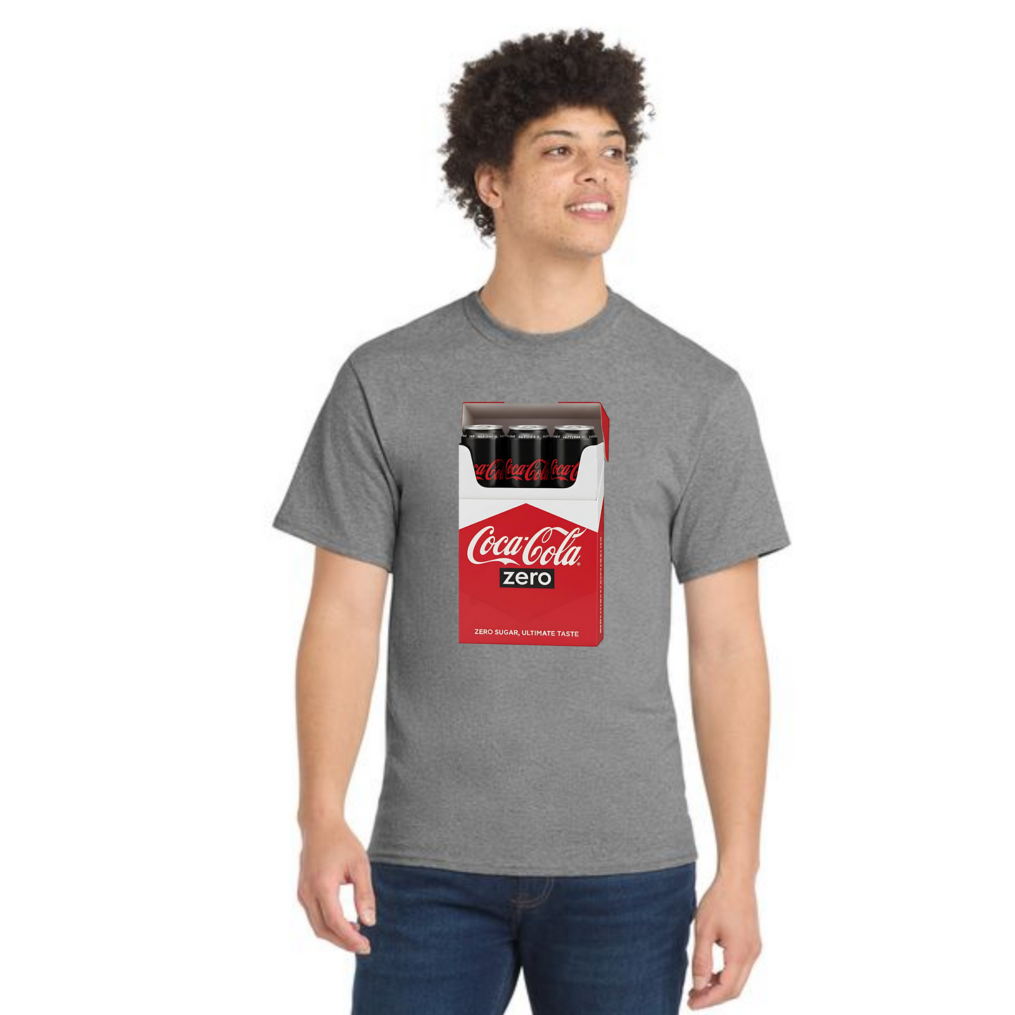 DIET COKE CIG PC55 Port & Company® Core Blend Tee 3