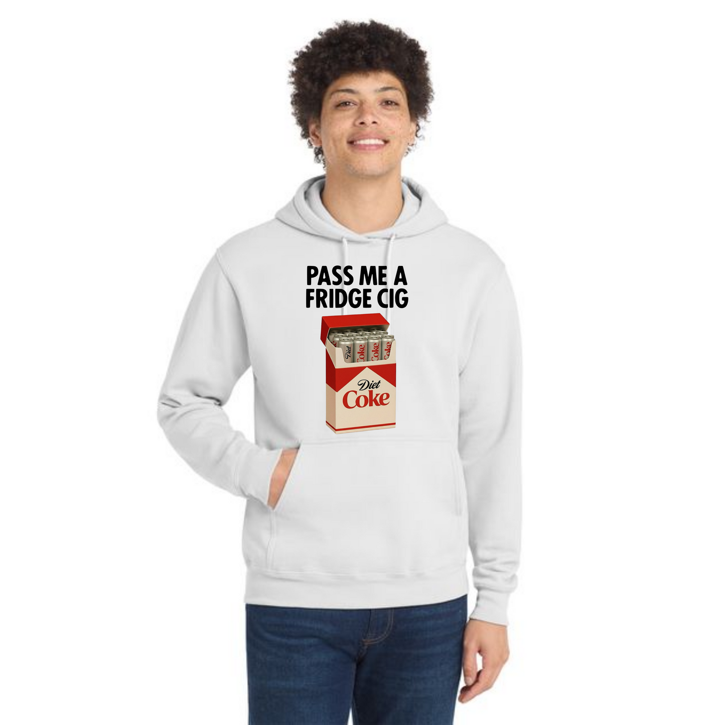 DIET COKE CIG PC78H Port & Company® Core Fleece Pullover Hooded Sweatshirt 4