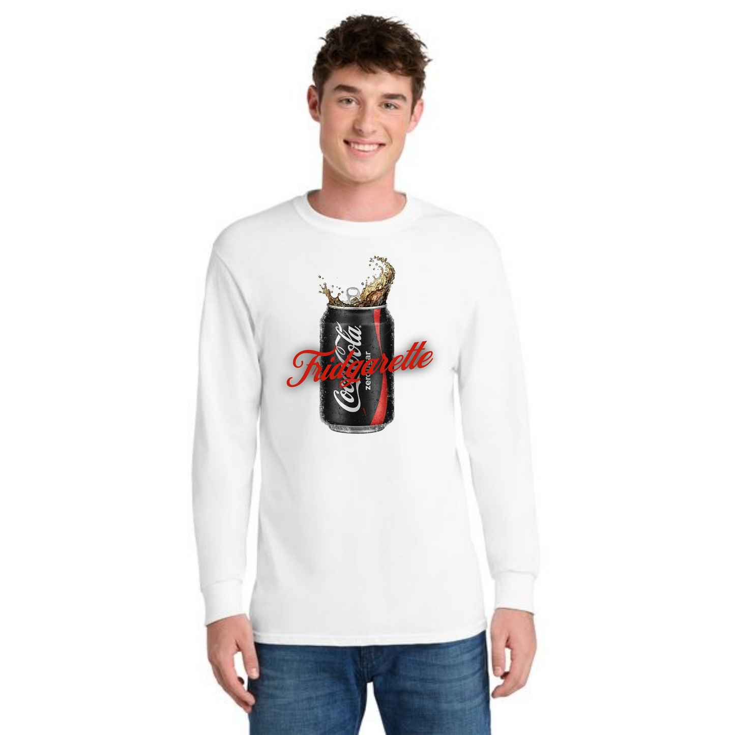 DIET COKE CIG PC55LS Port & Company® Long Sleeve Core Blend Tee 5