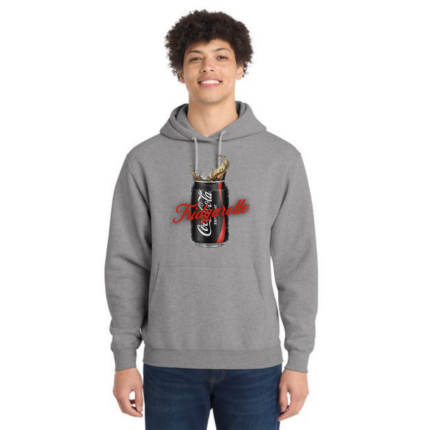 DIET COKE CIG PC78H Port & Company® Core Fleece Pullover Hooded Sweatshirt 5