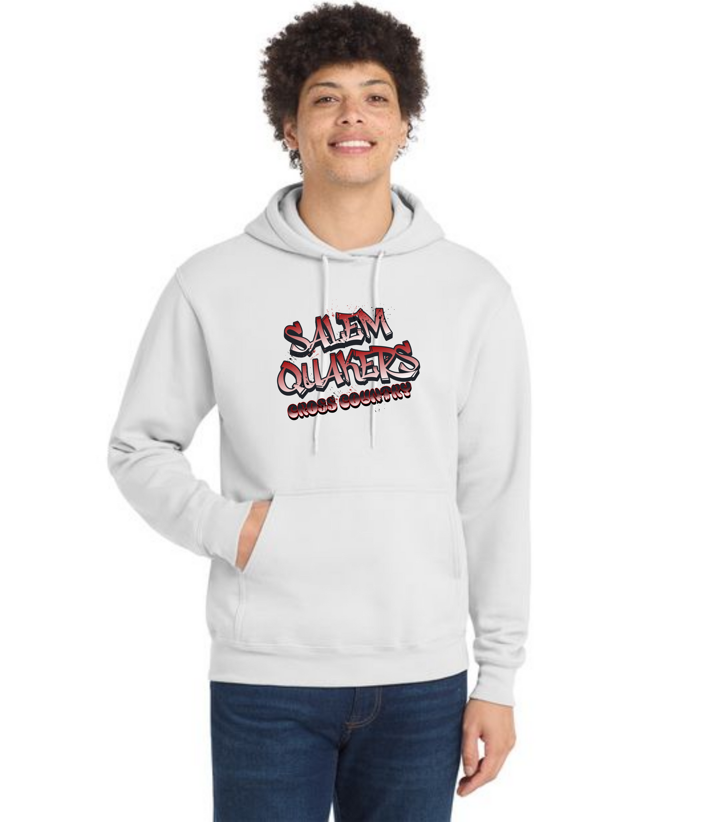 SALEM QUAKERS CROSS COUNTRY PC78H Port & Company® Core Fleece Pullover Hooded Sweatshirt 5