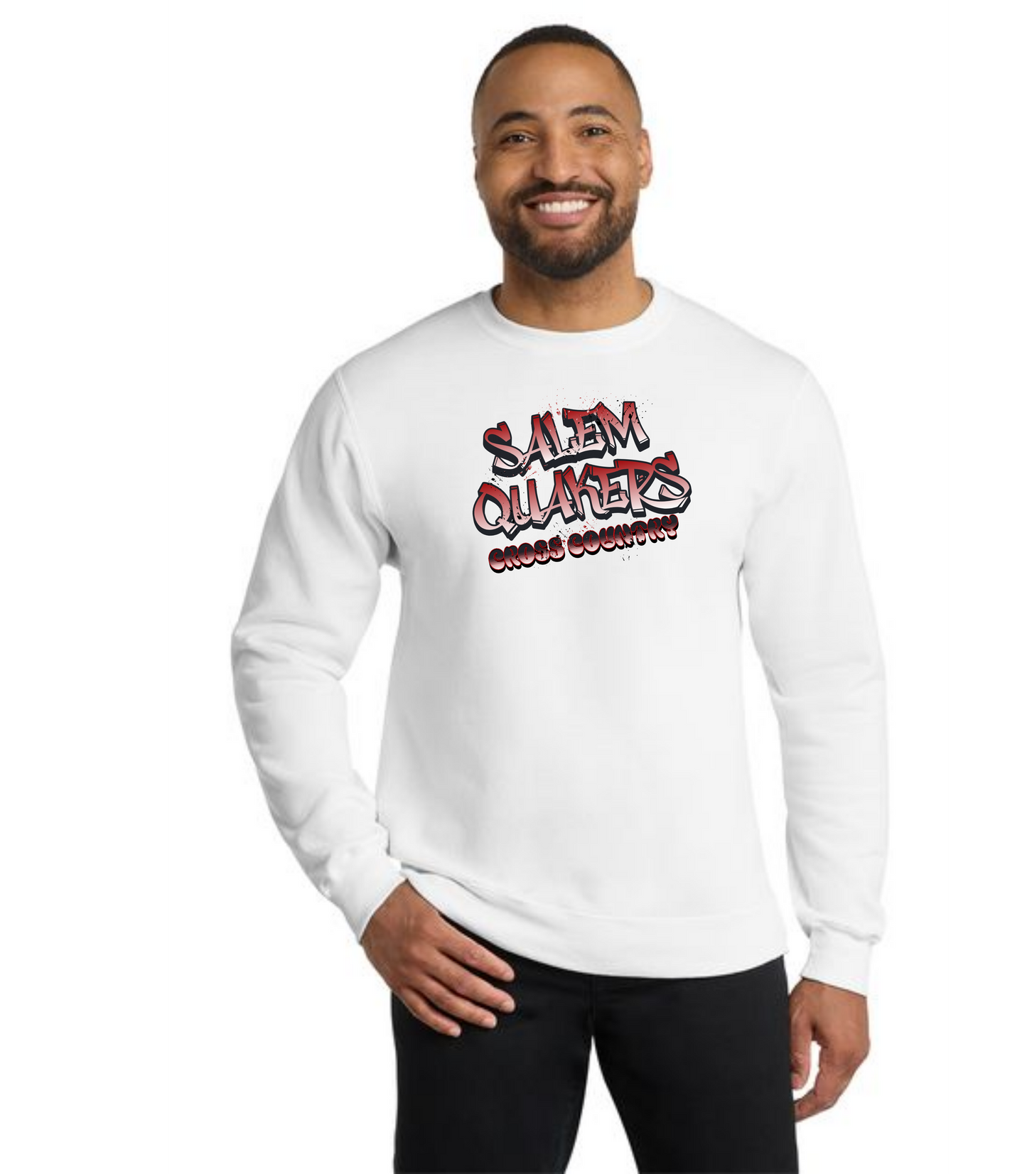 SALEM QUAKERS CROSS COUNTRY PC78 Port & Company® Core Fleece Crewneck Sweatshirt 5