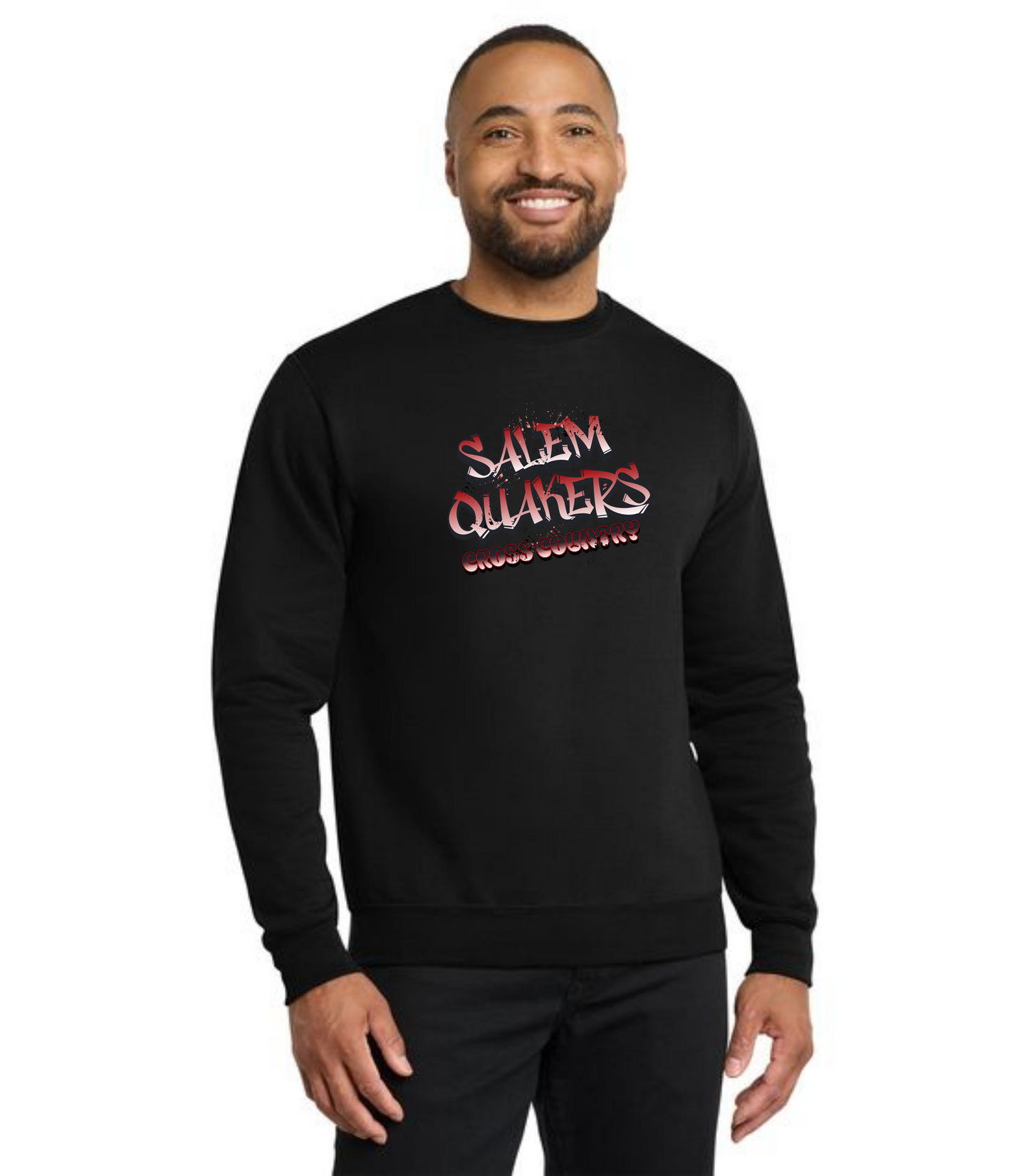 SALEM QUAKERS CROSS COUNTRY PC78 Port & Company® Core Fleece Crewneck Sweatshirt 5