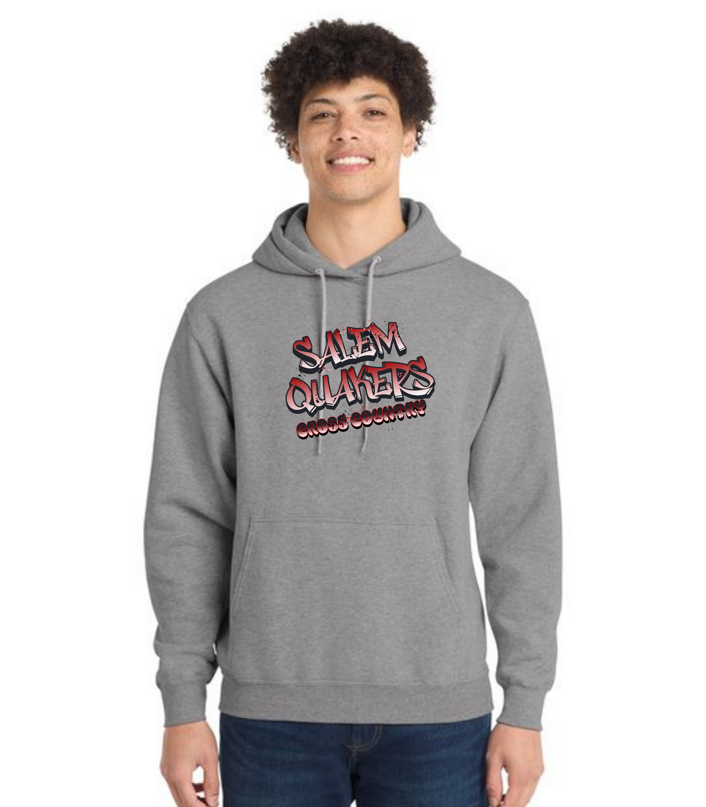 SALEM QUAKERS CROSS COUNTRY PC78H Port & Company® Core Fleece Pullover Hooded Sweatshirt 5
