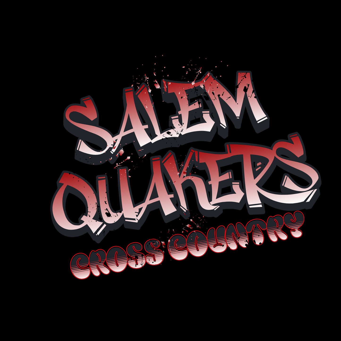 SALEM QUAKERS CROSS COUNTRY Gildan Softstyle® T-Shirt 5