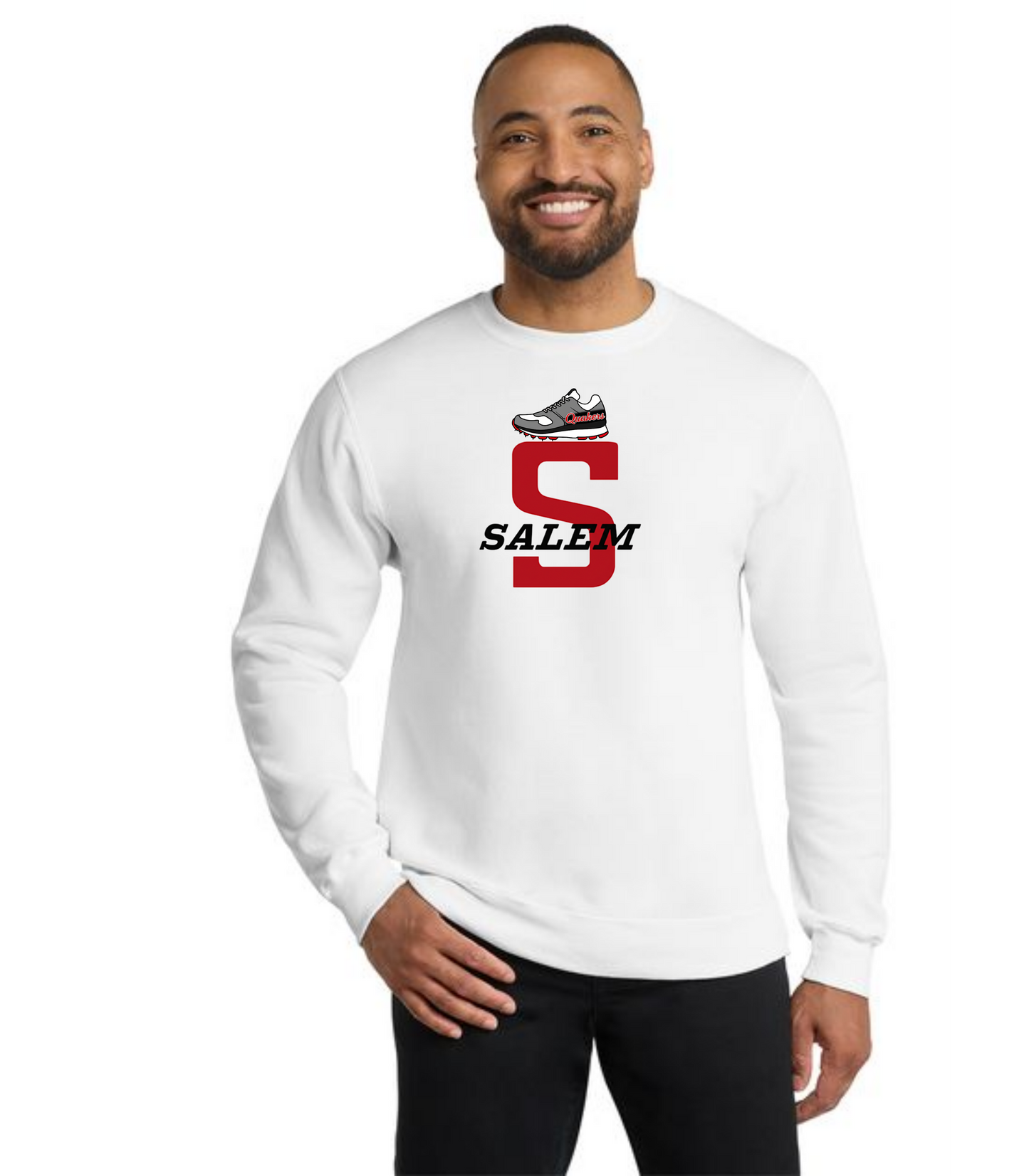 SALEM QUAKERS CROSS COUNTRY PC78 Port & Company® Core Fleece Crewneck Sweatshirt 5