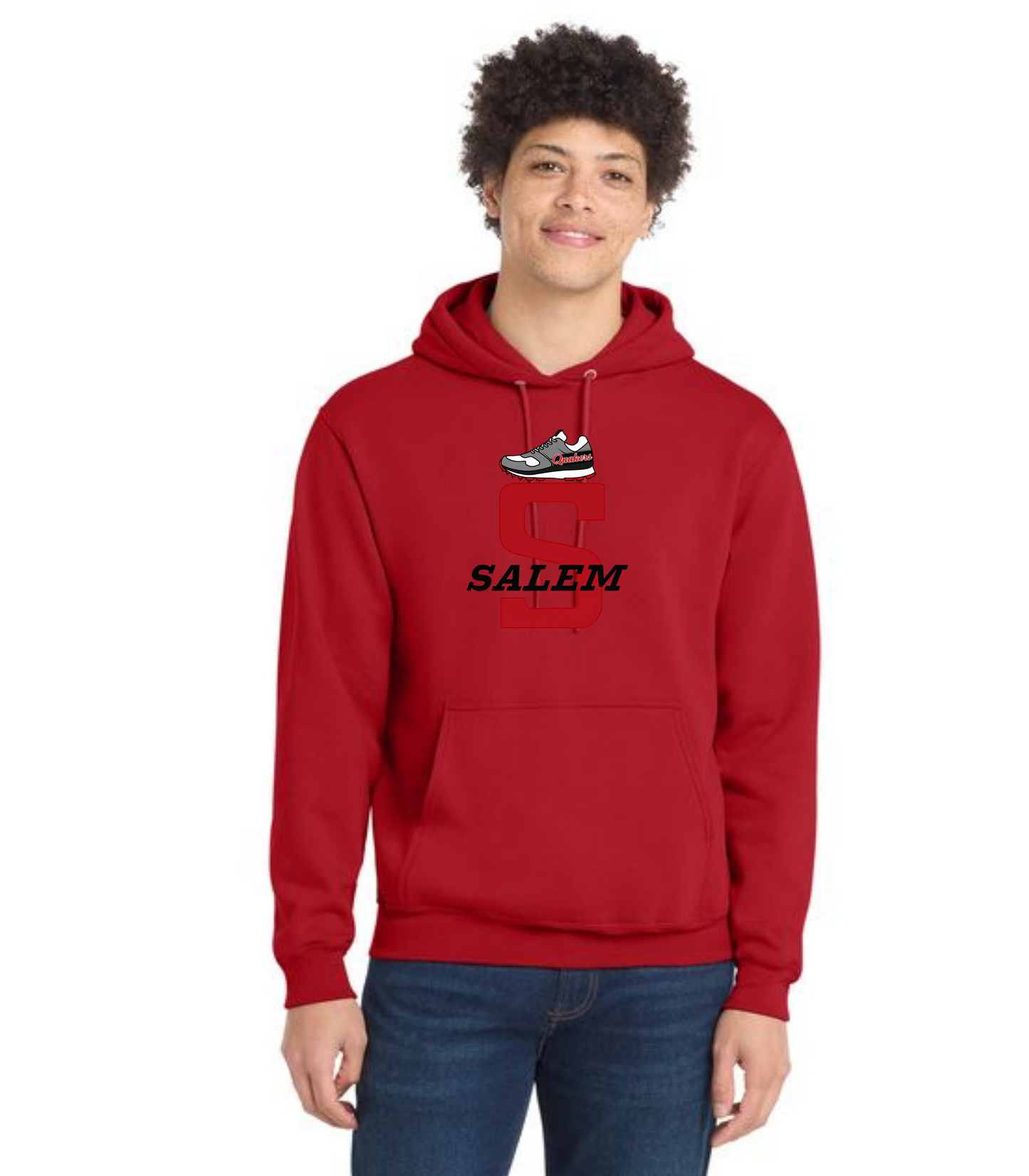 SALEM QUAKERS CROSS COUNTRY PC78H Port & Company® Core Fleece Pullover Hooded Sweatshirt 6