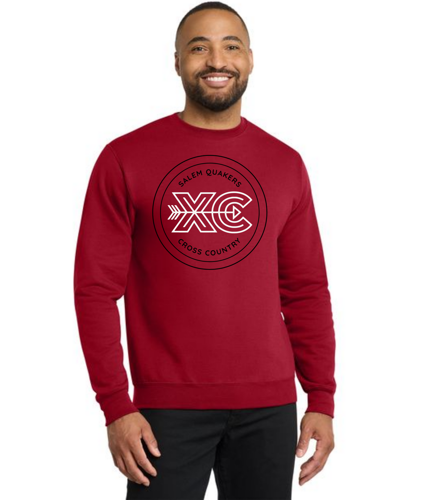 SALEM QUAKERS CROSS COUNTRY PC78 Port & Company® Core Fleece Crewneck Sweatshirt 7